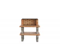 Ref. 120 Normale - 93 cm x 57 cm x 115 cm, LxLxH | Grill 60 cm x 40 cm, LxL | 275 kg